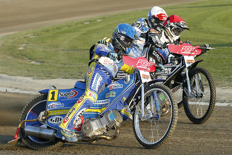 Weltmeister Tomasz Gollob (1) führt die WM an