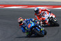 Im Rennen: Maverick Viñales vor Dovizioso
