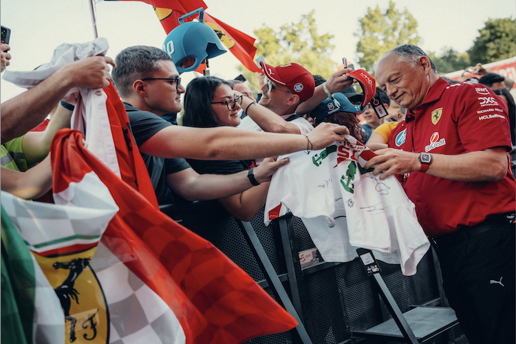 Ferrari-Teamchef Fred Vasseur in Imola