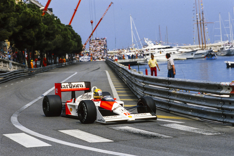 Ayrton Senna 1988 in Monaco