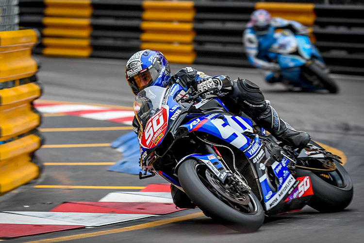 Macau GP: Horst Saiger auf der Hostettler 50th Anniversary Edition Yamaha-R1