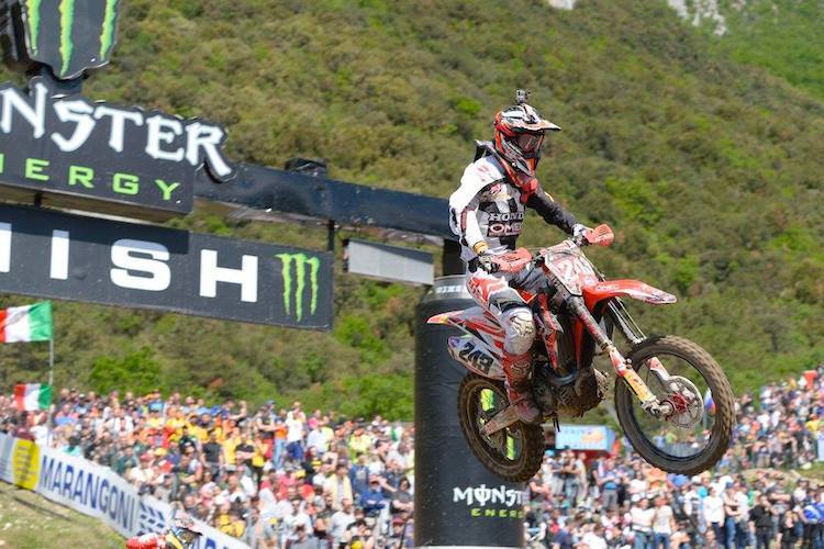 Tim Gajser führt die MXGP 2016 mit nur vier Punkten an