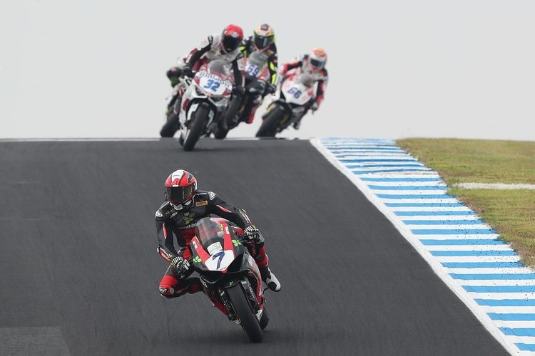 Lorenzo Baldassarri beim Ducati-Debüt auf Phillip Island