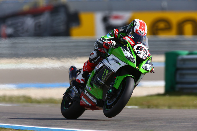 Jonathan Rea brauchte Zeit, um sich an die Kawasaki anzupassen