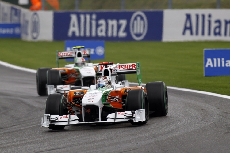 Adrian Sutil und Tonio Liuzzi