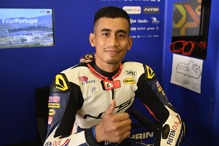 Neu in der Superbike-WM: Hafiz Syahrin