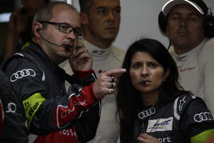 Howden Haynes, hier mit Leena Gade, verlässt Audi nach 100 Rennen