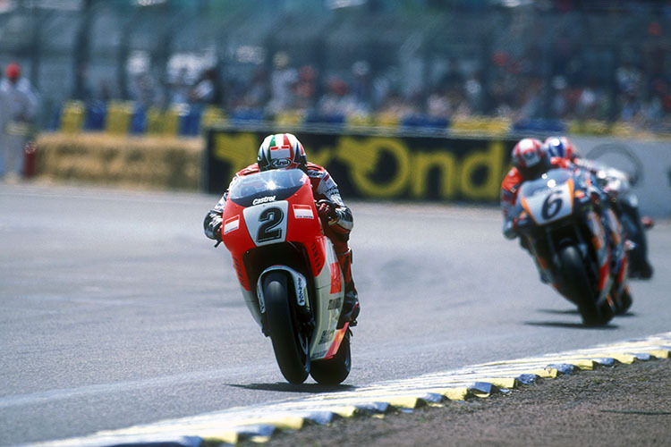 Luca Cadalora 1995 beim Frankreich-GP
