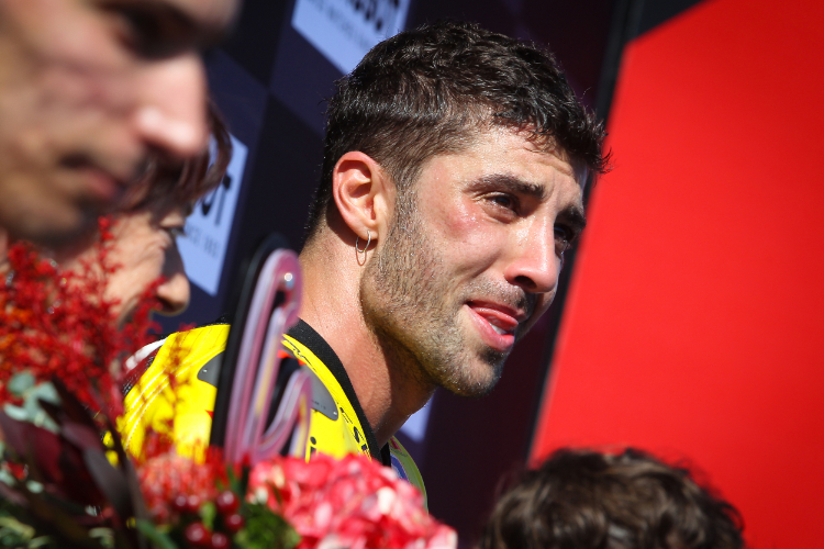 Andrea Iannone war selten emotional