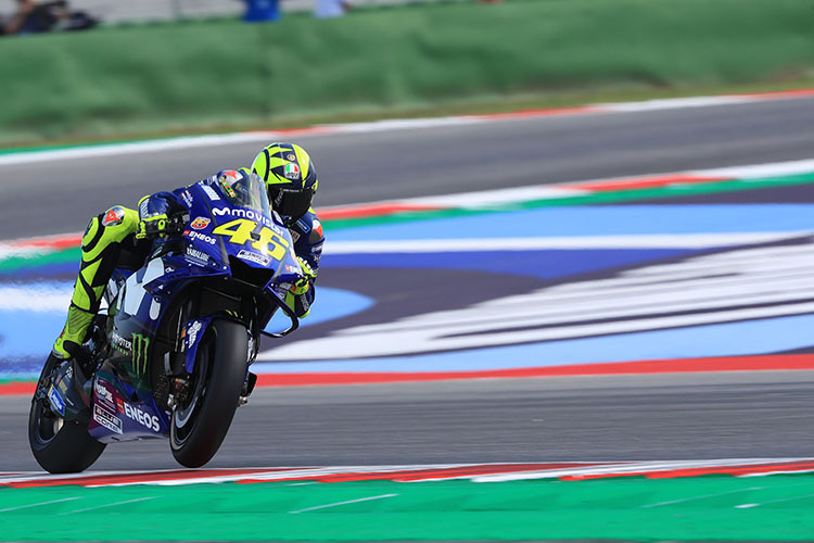 Valentino Rossi in Misano