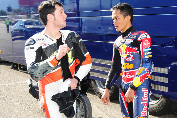 Sandro Cortese und Fahmi Khairuddin