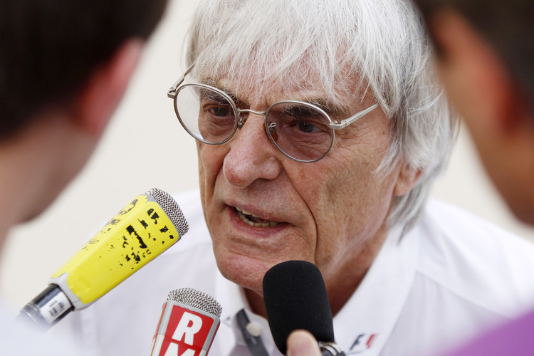 Ecclestone wird langsam das Hemd eng