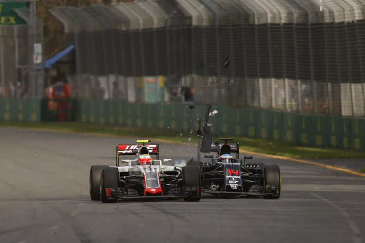 Die Teamchefs sind sich einig: Der Crash von Esteban Gutierrez und Fernando Alonso war ein normaler Rennzwischenfall