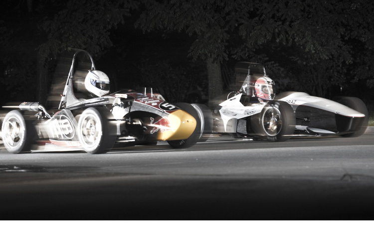 Die Grazer Boliden der Formula Student 2009