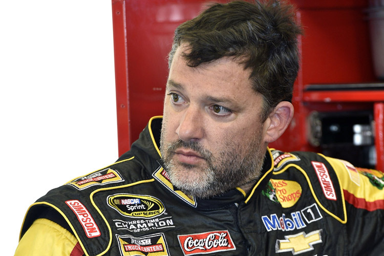 NASCAR-Star Tony Stewart war nach dem Unfall untröstlich und kooperierte mit den Behörden