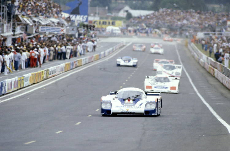 Dreifachsieg beim Debüt des 956 im Jahr 1982