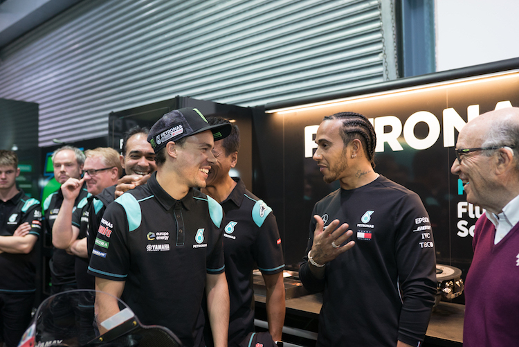 Morbidelli freute sich über das Treffen mit dem F1-Star