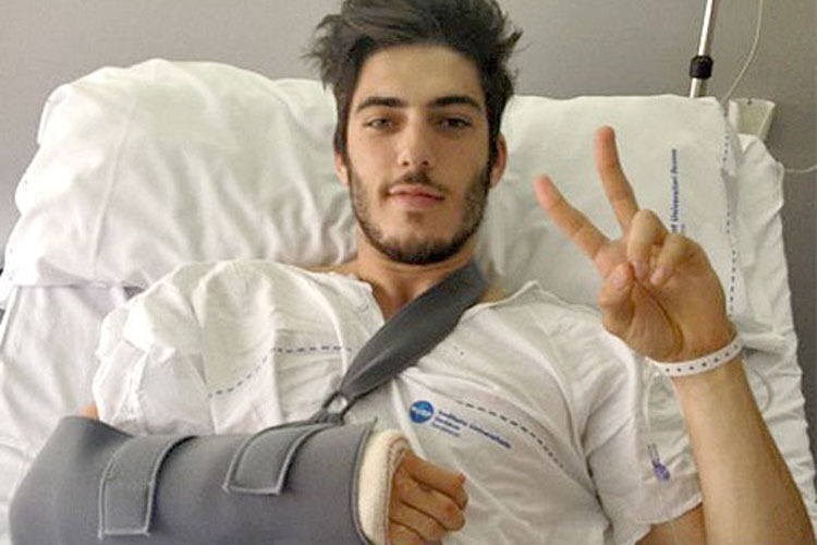 Axel Pons in der Klinik von Dr. Mir