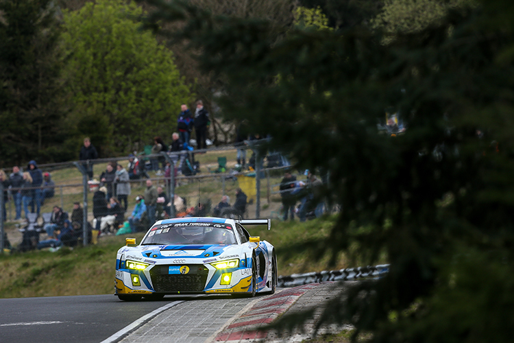 Sieg bei der 24h-Generalprobe: Der Audi R8 LMS von Phoenix Racing