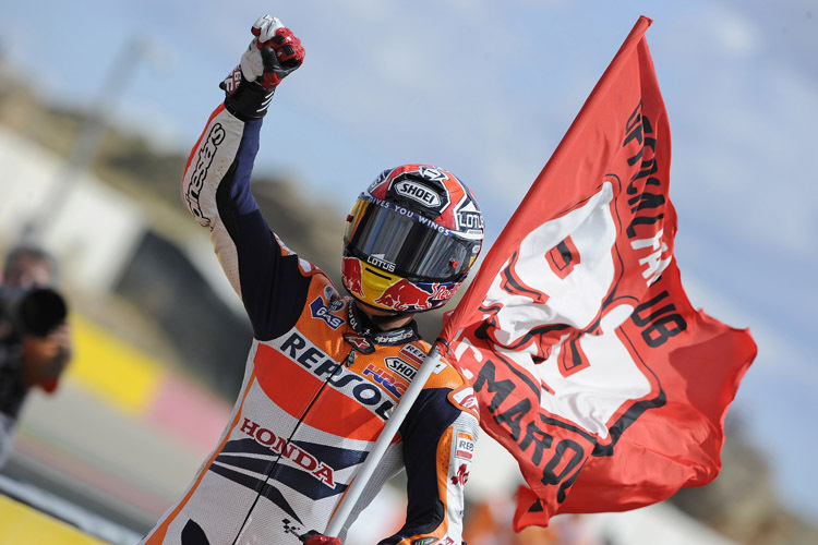 Aragón-Sieger Marc Márquez: 39 Punkte vor Lorenzo