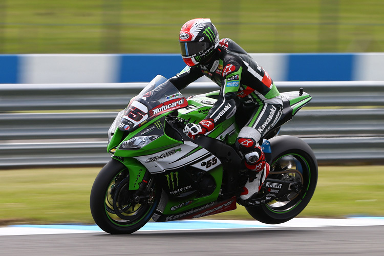 An Einsatz mangelt es Jonathan Rea nicht