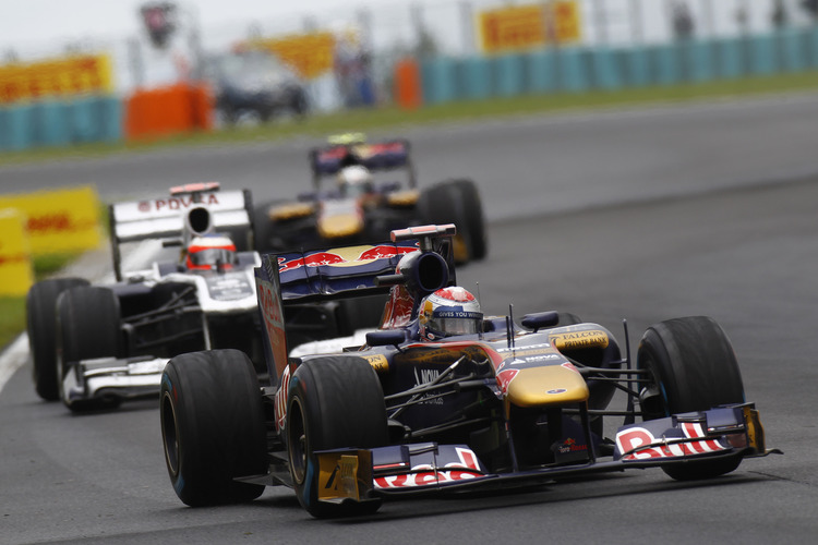 Buemi fuhr mit seinem Toro Rosso ein starkes Rennen in Ungarn