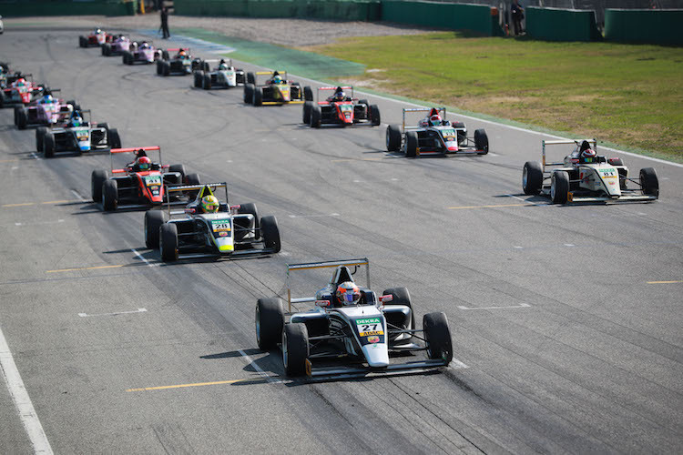 In Hockenheim werden zwei F4-Rennen ausgetragen 