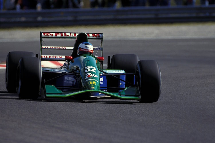 Michael Schumacher in Spa-Francorchamps 1991