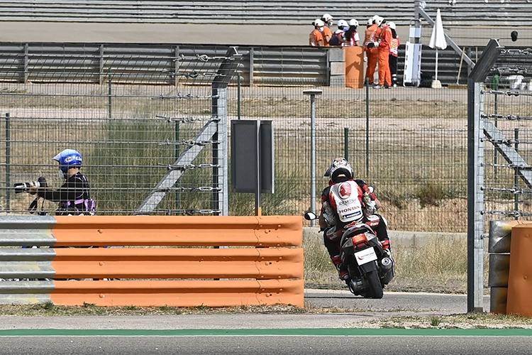 Takaaki Nakagami hielt dem Druck nicht stand