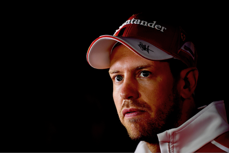 Sebastian Vettel: «Jetzt haben wir eben ein Gestell vor dem Gesicht»