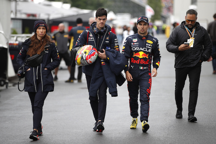 Sergio Pérez nach seinem Patzer in der Montreal-Qualifikation