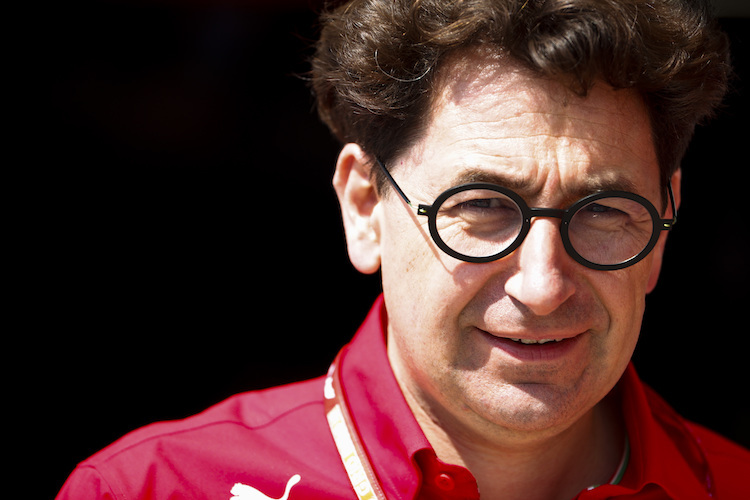 Ferrari-Teamchef Mattia Binotto freut sich auf das Fest vor dem Heimspiel