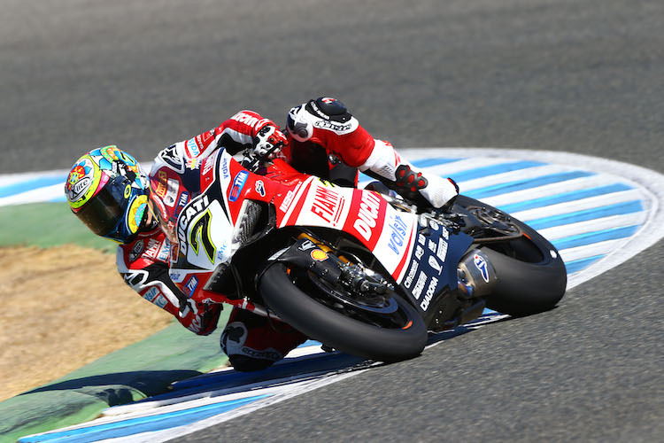 Chaz Davies: Seiner Ducati ist es zu heiss in Jerez