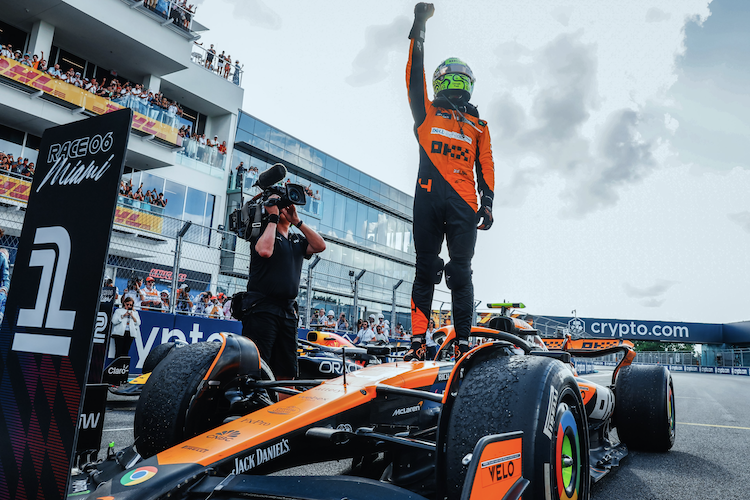 Endlich ist Lando Norris ein GP-Sieger