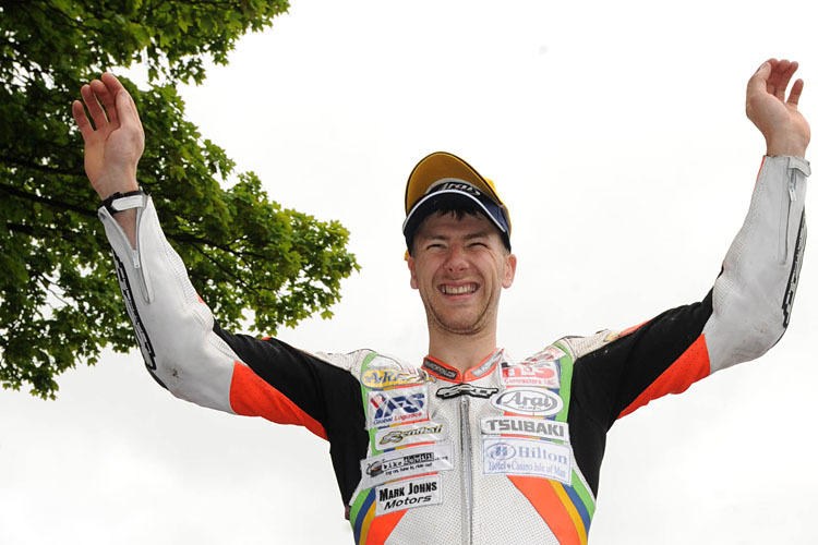 Wird Ian Hutchinson 2014 in dieser Pose zu sehen sein?