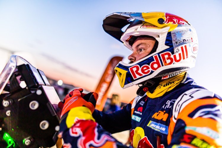 Nur Toby Price vertritt in Abu Dhabi die Farben von Red Bull KTM