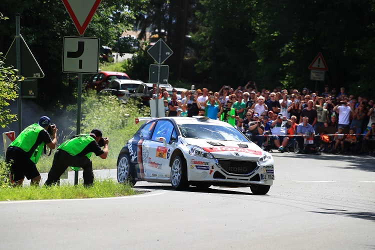 Emil Bergkvist im Peugeot 208 T16 R5