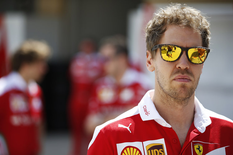Sebastian Vettel: «Wir wollten im Idealfall einen guten Start hinbekommen und die beiden Mercedes unter Druck setzen»