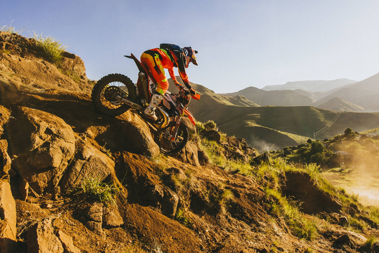 Alfredo Gomez ist einer der Enduro-Stars, die bei der «Roof of Africa» am Start sind