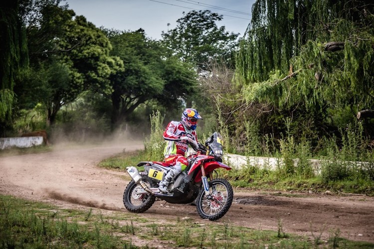 Prolog-Sieger Joan Barreda dominierte die heutige dritte Etappe der Rallye Dakar 2916