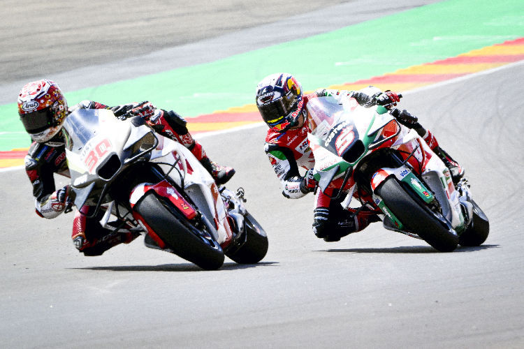 Johann Zarco in Aragón