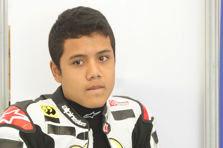 Hafiq Azmi wird 2014 in der Moto3-WM antreten