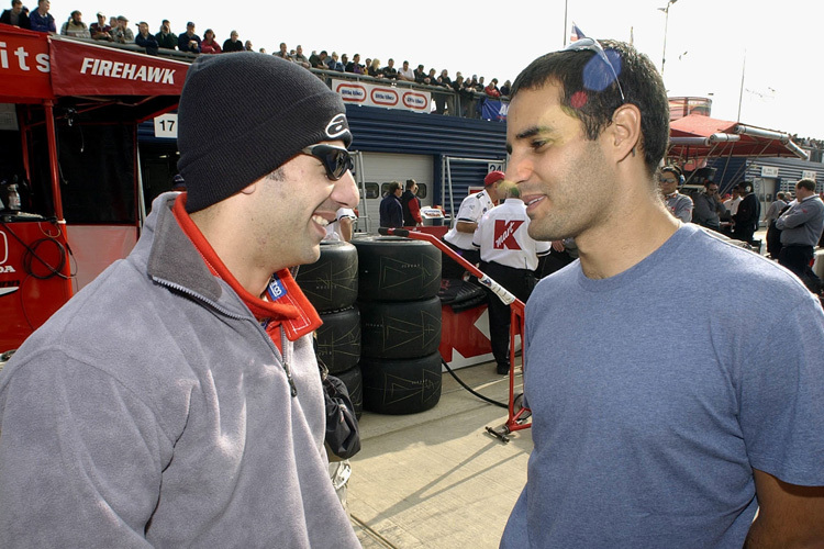 Tony Kanaan und Juan Pablo Montoya