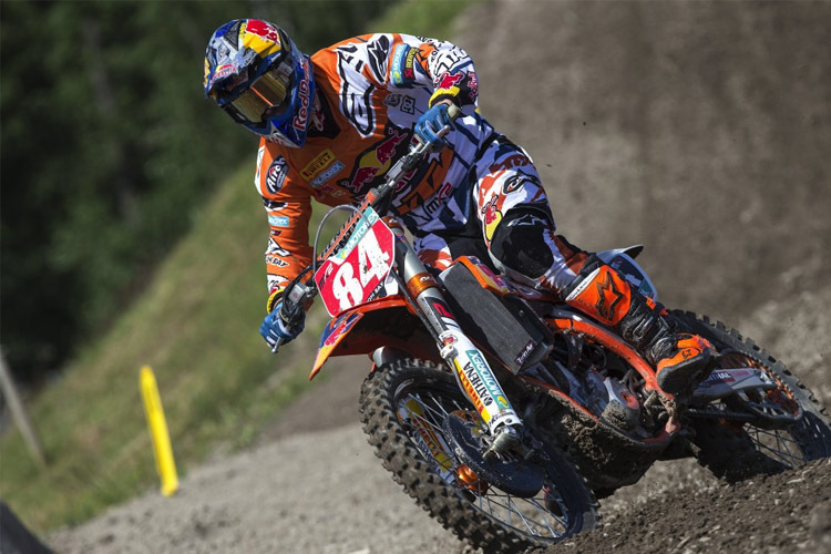 Jeffrey Herlings (KTM) gewinnt den ersten Lauf von Uddevalla