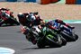 Jonathan Rea hier noch vor van der Mark