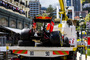 Max Verstappens Bolide nach dem Crash