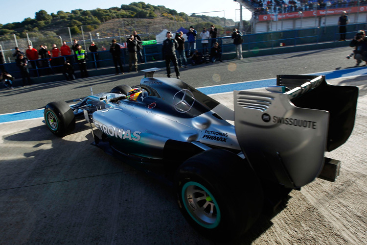 Bald gehen in Jerez die Formel-1-Renner wieder auf die Testbahn