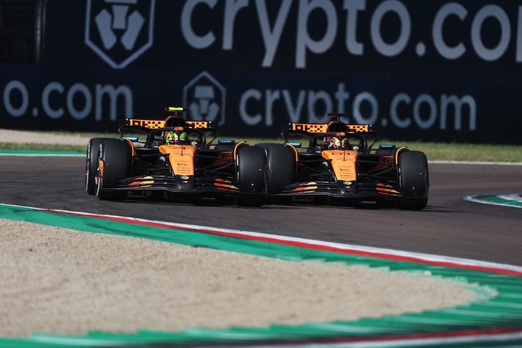 Lando Norris gegen Oscar Piastri