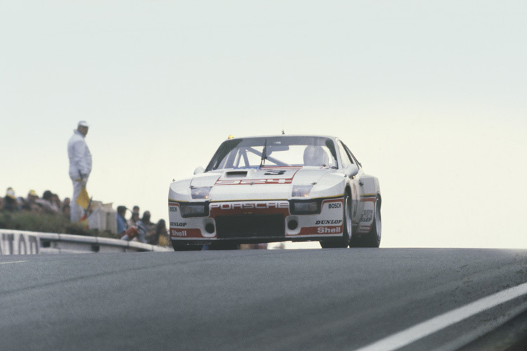 Einer der insgesamt drei Werks-Porsche 924 GT von 1980 