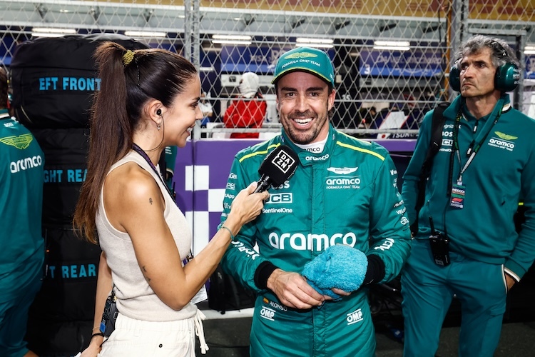 Fernando Alonso erlebte in Saudi-Arabien ein erfreuliches Rennen